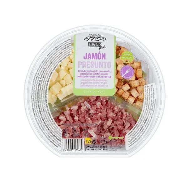 Ensalada jamón - 0.21 kg - Imagen del producto en Findit