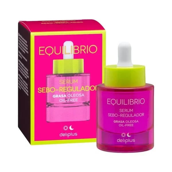 Sérum facial Sebo-regulador Deliplus Equilibrio - 0.03 l - Imagen del producto en Findit