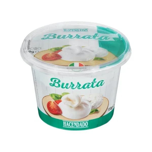 Burrata fresca Hacendado - 0.15 kg - Imagen del producto en Findit