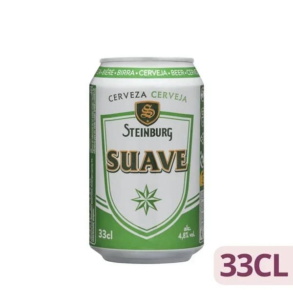 Cerveza Suave Steinburg - 0.33 l - Imagen del producto en Findit