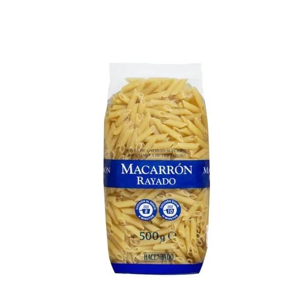 Macarrón rayado Hacendado - 1 ud - Imagen del producto en Findit