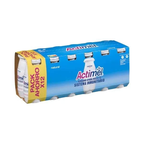 Bebida natural Actimel pack 12 x 100 g - 1.2 kg - Imagen del producto en Findit