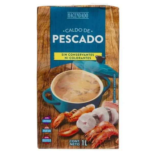 Caldo de pescado Hacendado - 1 l - Imagen del producto en Findit