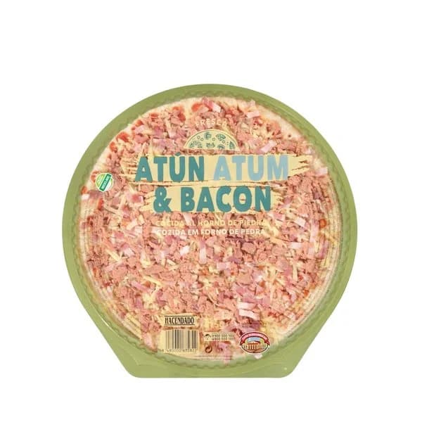 Pizza atún y bacón Hacendado - 0.41 kg - Imagen del producto en Findit