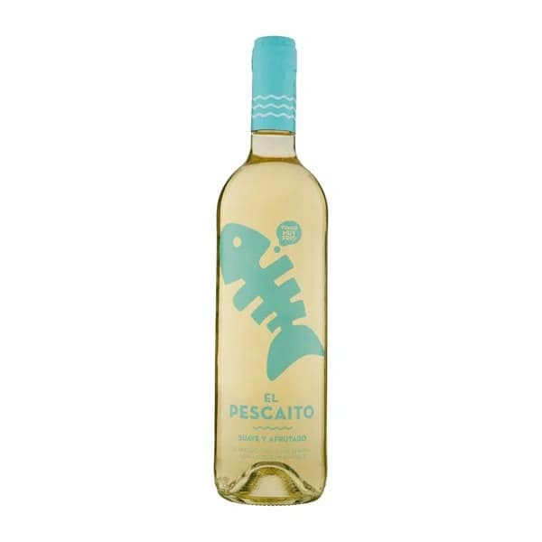 Vino blanco suave y afrutado El Pescaito - 0.75 l - Imagen del producto en Findit