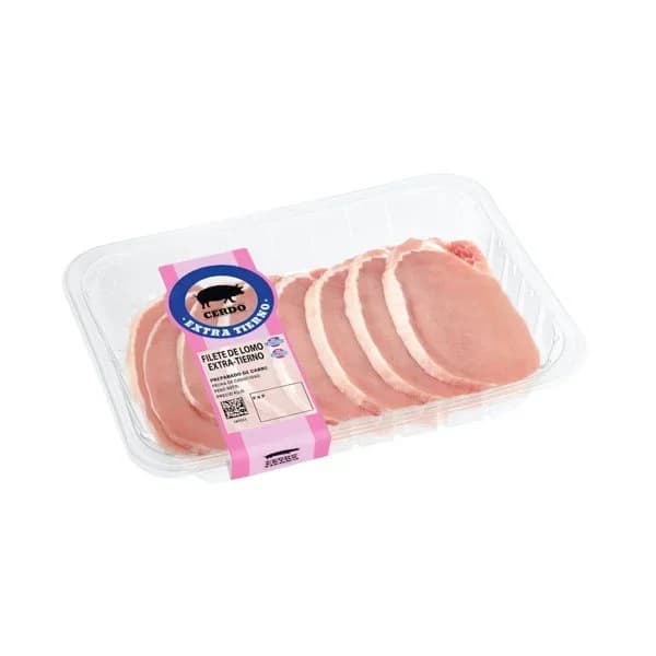 Filetes lomo de cerdo extra tiernos - 0.52 kg - Imagen del producto en Findit