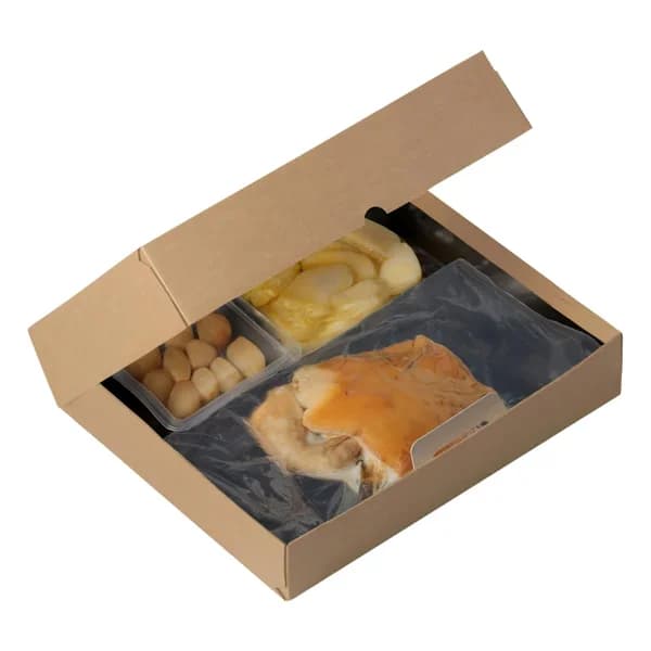 Cuarto de cochinillo asado Listo para Comer con cebolla confitada y patatas panaderas - 1 ud - Imagen del producto en Findit