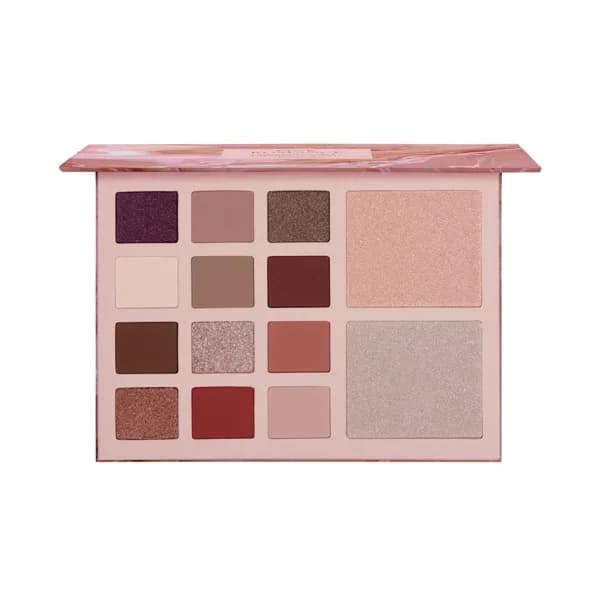 Paleta sombras de ojos e iluminadores Pink Romance Deliplus - 1 ud - Imagen del producto en Findit