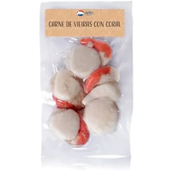 Carne de vieira con coral al vacio 200 g - 0.2 kg - Imagen del producto en Findit