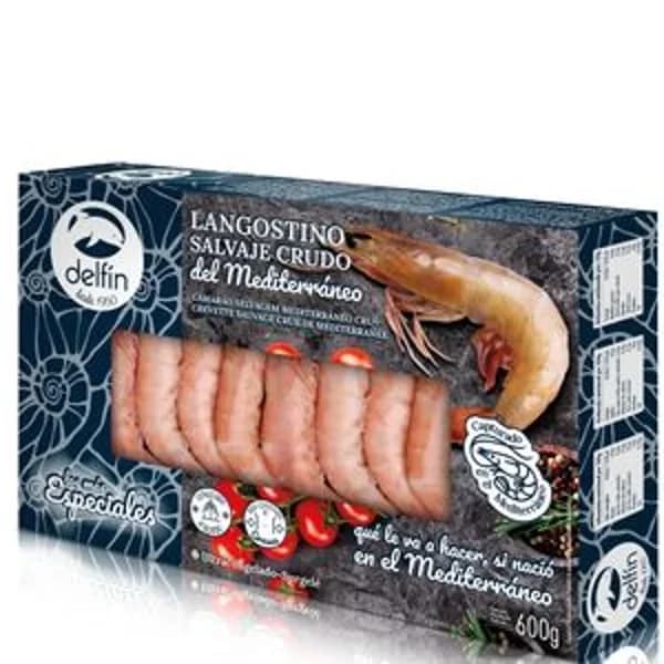 Langostino salvaje del Mediterráneo 20/30 600 g - 0.6 kg - Imagen del producto en Findit