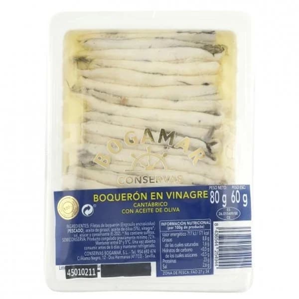 Boquerón en vinagre 60 g - 1 ud - Imagen del producto en Findit