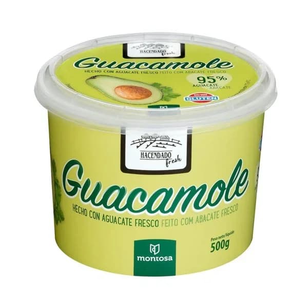 Guacamole Hacendado - 0.5 kg - Imagen del producto en Findit