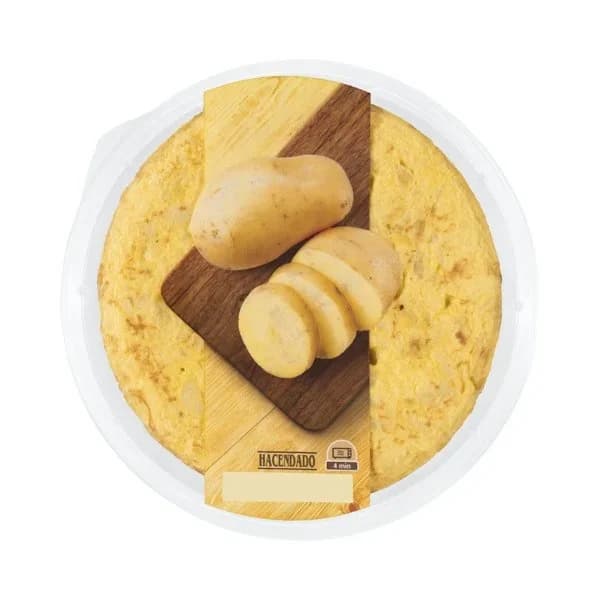 Tortilla de patata Hacendado - 0.6 kg - Imagen del producto en Findit