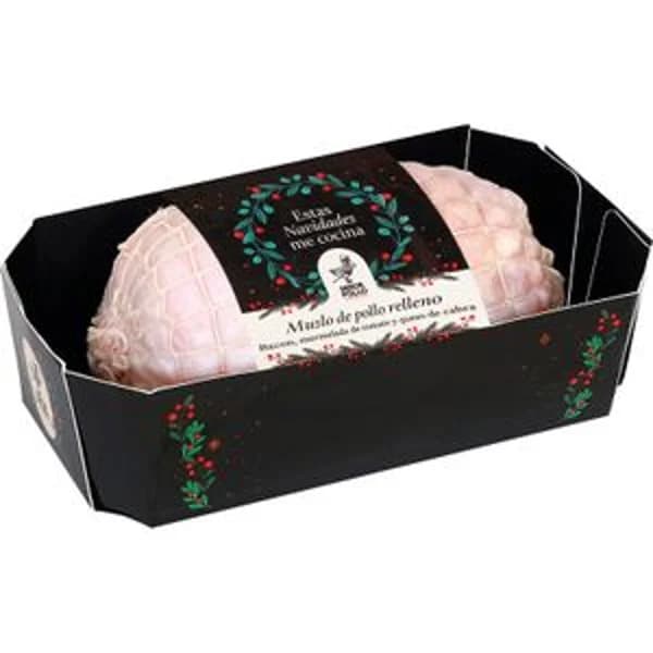 Muslo Pollo Rell. Bacón Merm.Tomate y Q.Cabra - 0.51 kg - Imagen del producto en Findit