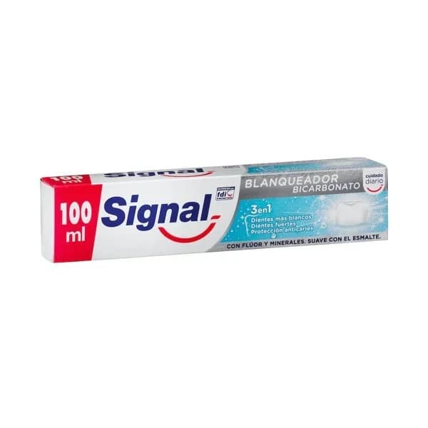 Dentífrico Blanqueador Bicarbonato Signal - 0.1 l - Imagen del producto en Findit