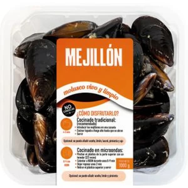 Mejillón Vivo - 1 kg - Imagen del producto en Findit