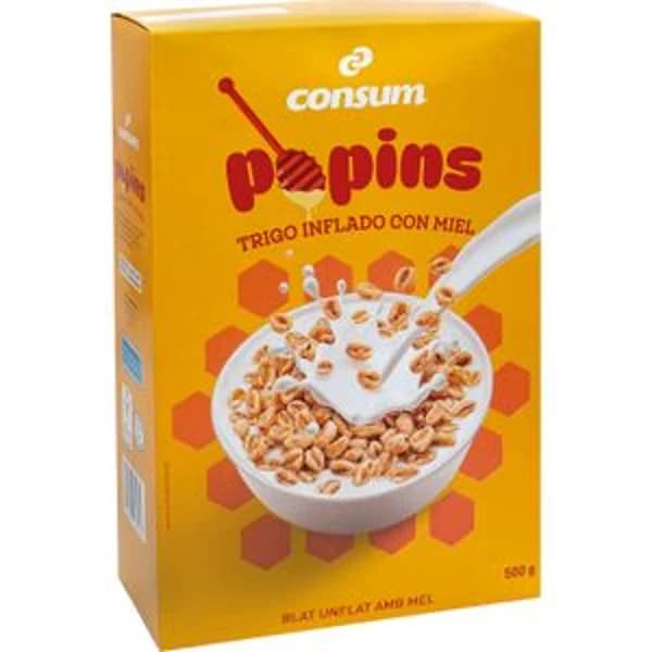 Trigo Inflado con Miel - 0.5 kg - Imagen del producto en Findit