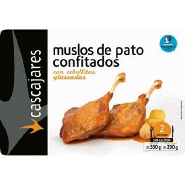 Muslos de Pato con Cebollitas Glaseadas - 0.55 kg - Imagen del producto en Findit