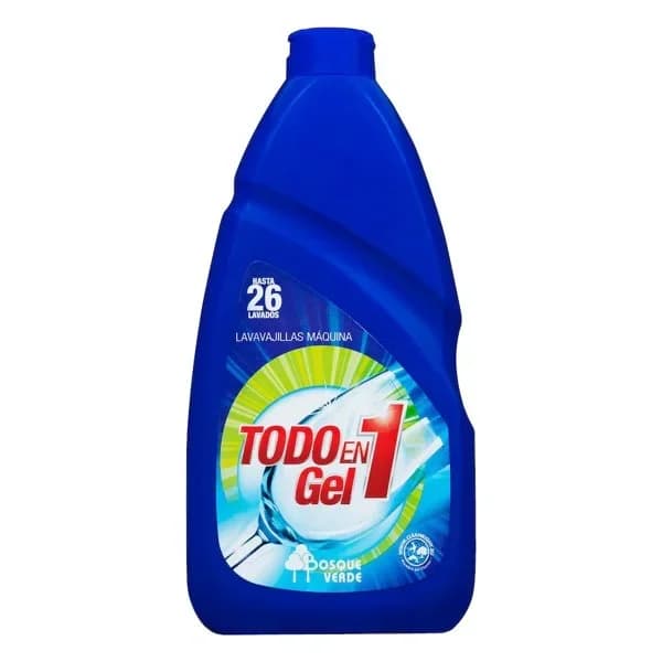 Lavavajillas todo en 1 Bosque Verde en gel - 1 ud - Imagen del producto en Findit