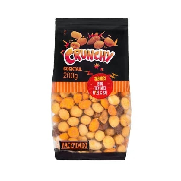Cocktail crunchy sabores Hacendado - 0.2 kg - Imagen del producto en Findit