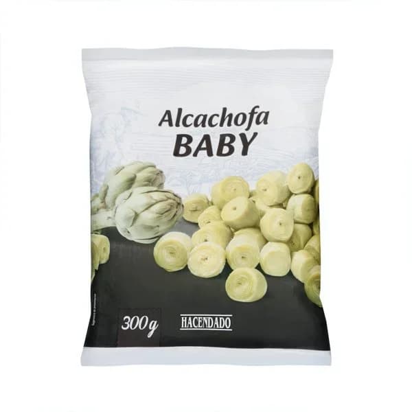 Alcachofa baby Hacendado ultracongelada - 0.3 kg - Imagen del producto en Findit