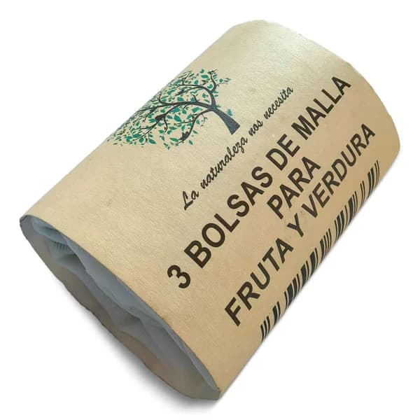 Bolsas de malla para fruta y verdura 3 unidades - 2.97 ud - Imagen del producto en Findit
