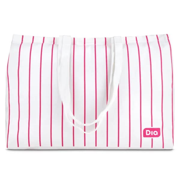 Bolsa de algodón 100% rosa Dia 1 unidad - 1 ud - Imagen del producto en Findit