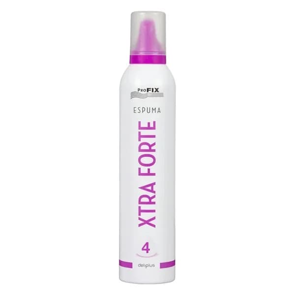 Espuma cabello Xtra Forte Deliplus fijación 4 - 1 ud - Imagen del producto en Findit