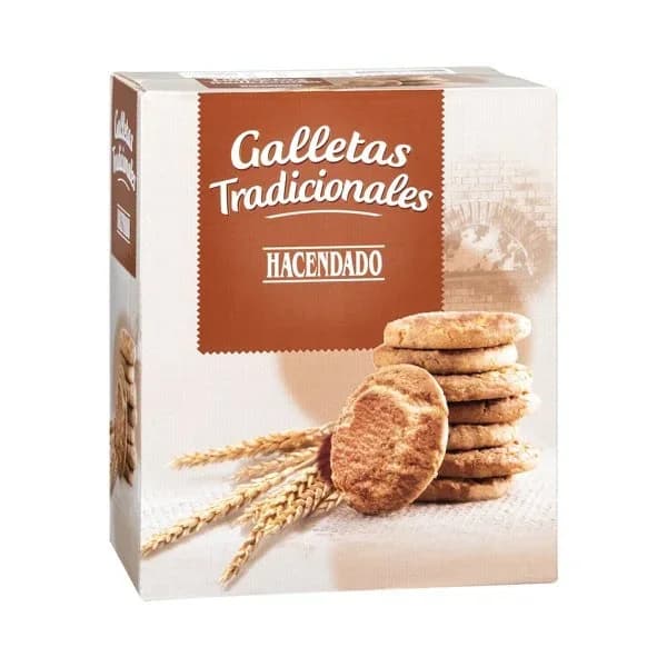 Galletas tradicionales Hacendado - 0.6 kg - Imagen del producto en Findit