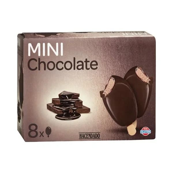 Helado mini chocolate Hacendado - 1 ud - Imagen del producto en Findit