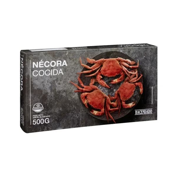 Nécora cocida Hacendado congelada - 0.5 kg - Imagen del producto en Findit