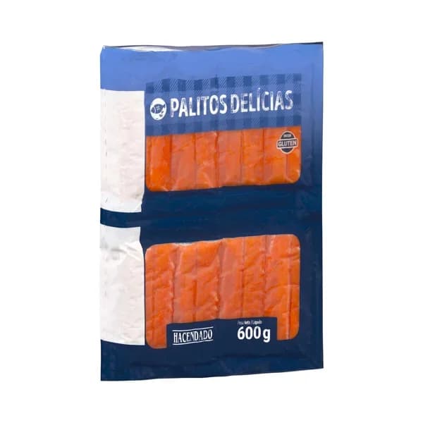 Palitos de surimi Hacendado ultracongelados - 0.6 kg - Imagen del producto en Findit