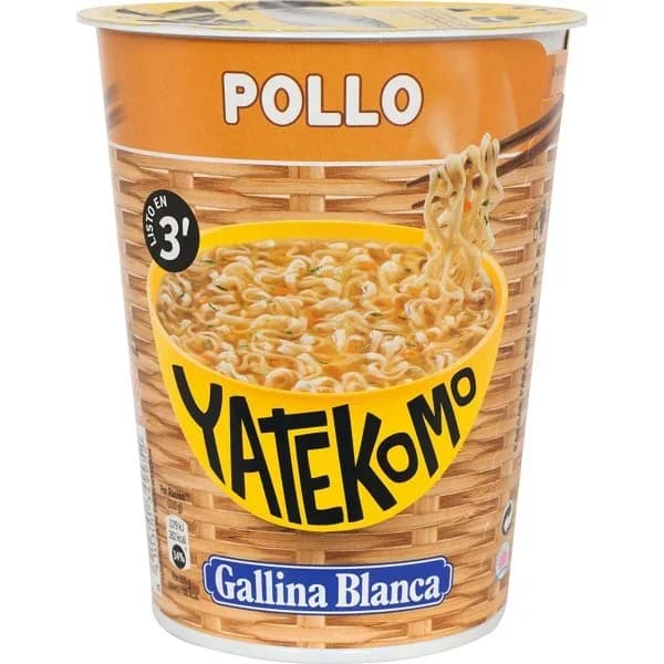 Pasta Deshidratada Yatekomo Pollo 60G - 0.06 kg - Imagen del producto en Findit