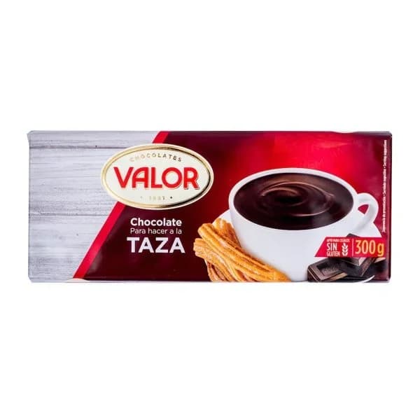 Chocolate a la taza VALOR, tableta 300 g - 0.3 kg - Imagen del producto en Findit