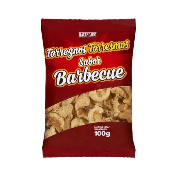 Torreznos sabor barbacoa Hacendado - 0.1 kg - Imagen del producto en Findit