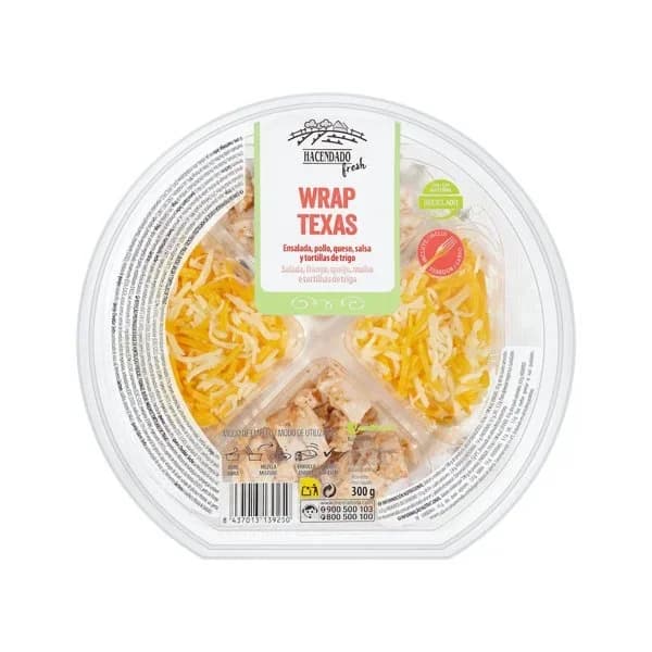Wraps Texas - 0.3 kg - Imagen del producto en Findit