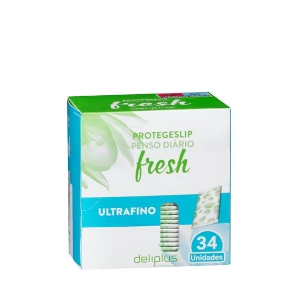 Protegeslip ultrafino Deliplus Fresh - 33.78 ud - Imagen del producto en Findit