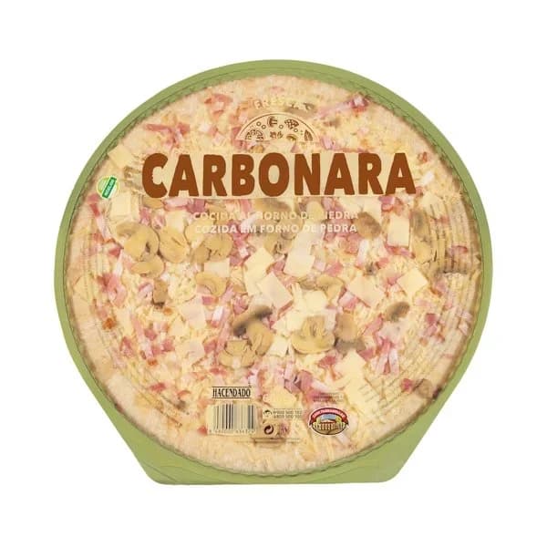 Pizza carbonara familiar Hacendado - 0.6 kg - Imagen del producto en Findit