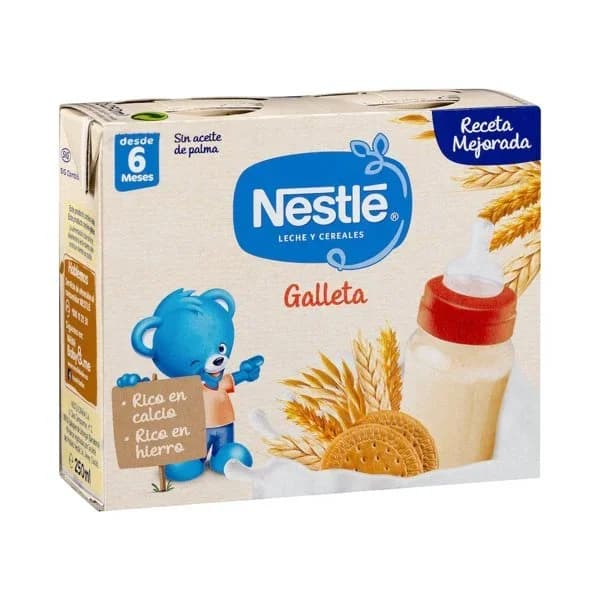 Papilla Líquida Galleta 2 x 250ML - 0.5 l - Imagen del producto en Findit