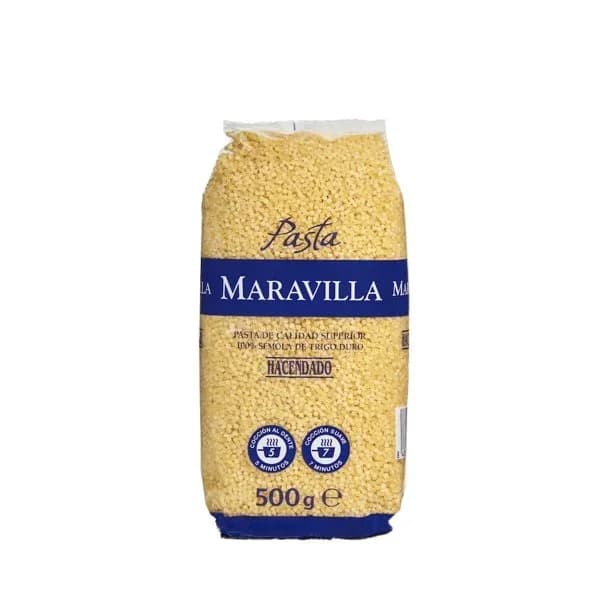 Pasta maravilla Hacendado - 0.5 kg - Imagen del producto en Findit