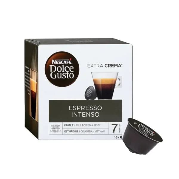 Café espresso intenso en cápsulas Nescafé Dolce Gusto 16 ud. - 15.97 ud - Imagen del producto en Findit