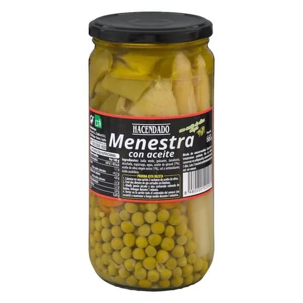 Mezcla de verduras Hacendado - 0.66 kg - Imagen del producto en Findit