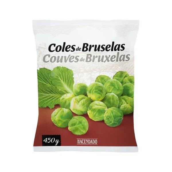 Coles de Bruselas Hacendado ultracongeladas - 0.45 kg - Imagen del producto en Findit