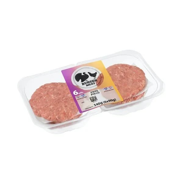 Burger de pavo y pollo - 1 ud - Imagen del producto en Findit