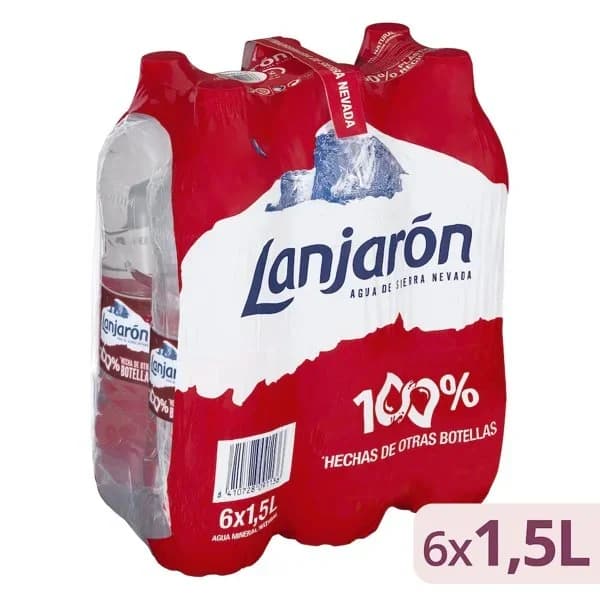 Agua mineral grande Lanjarón - 9 l - Imagen del producto en Findit