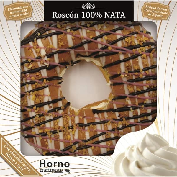 Roscon 100% Nata - 0.6 kg - Imagen del producto en Findit