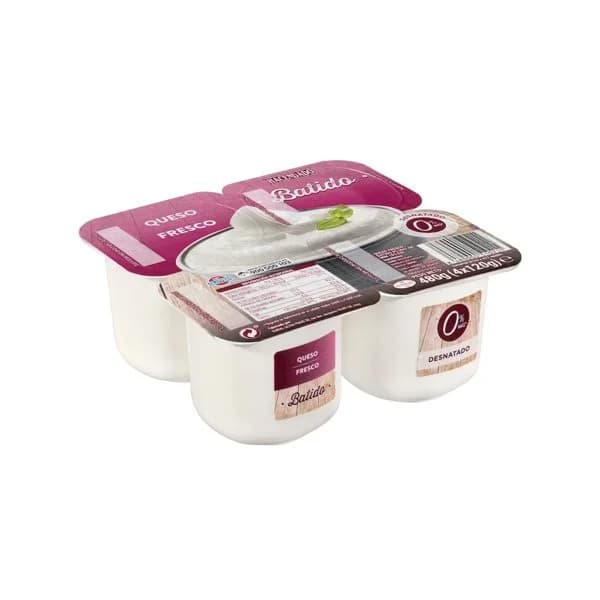 Queso fresco batido desnatado 0% m.g Hacendado - 1 ud - Imagen del producto en Findit