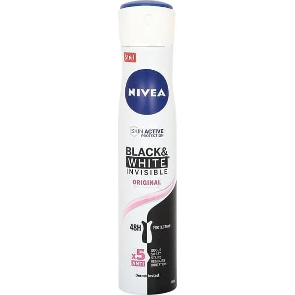 Desodorante Spray Invisible Black&White - 0.2 l - Imagen del producto en Findit