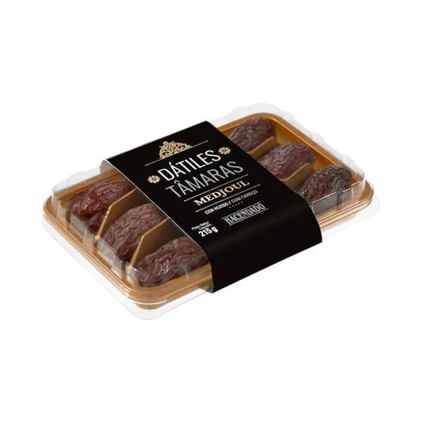 Dátiles Medjoul con hueso Hacendado - 0.21 kg - Imagen del producto en Findit