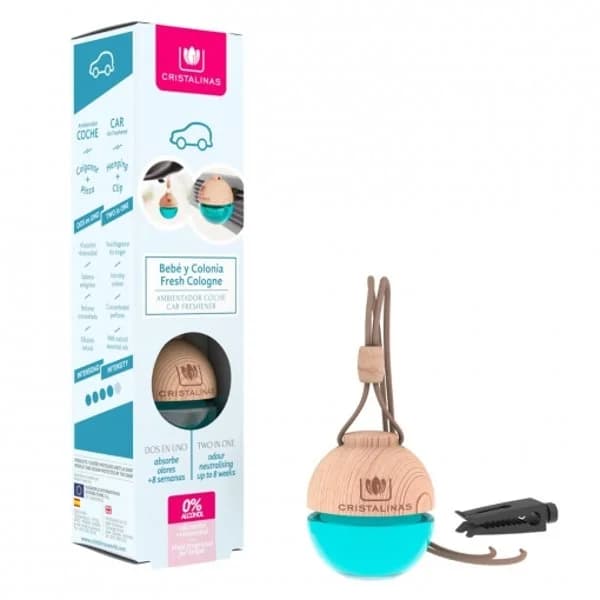 Ambientador coche bebé CRISTALINAS, pack 1 ud - 1 ud - Imagen del producto en Findit